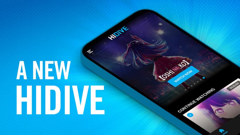 HIDIVE App Update